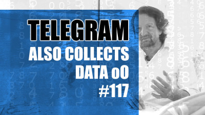 Telegram also collects data oO