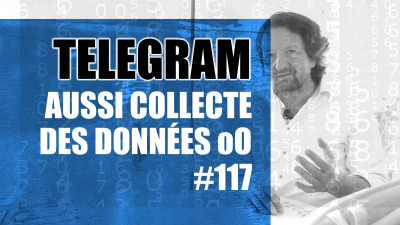 Telegram aussi collecte des données oO