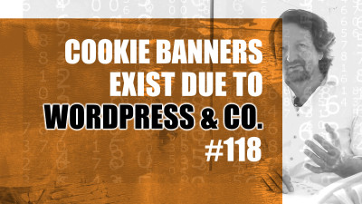 Cookie banners are for WordPress & Co.