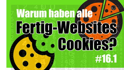 Warum haben alle Fertig-Websites Cookies? - Update