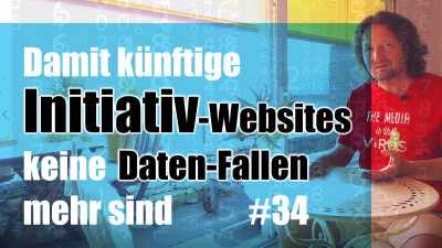 Damit künftige Initiativ-Websites keine Daten-Fallen mehr sind