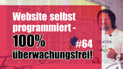 Website selbst programmiert: 100% überwachungsfrei!