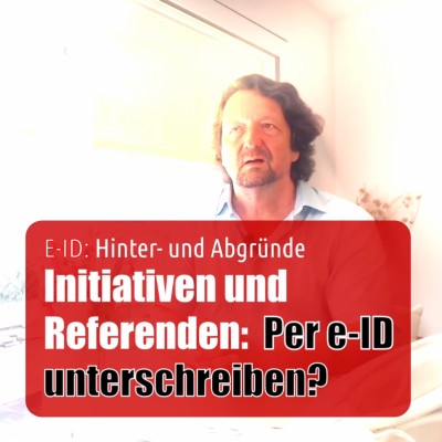 Initiativen und Referenden: Per e-ID unterschreiben?
